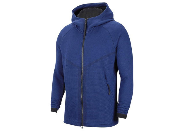 Széldzsekik Nike Sportswear Tech Fleece Windrunner Full-Zip Hoodie Diffused Blue Kék | CJ5147-492