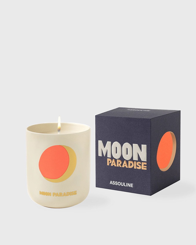 Lakberendezés ASSOULINE Moon Paradise Travel Candle Többszínű | 882664004613