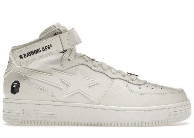 Sneakerek és cipők BAPE Bape Sta MI "White" Fehér | 001FWH701003_WHT_A