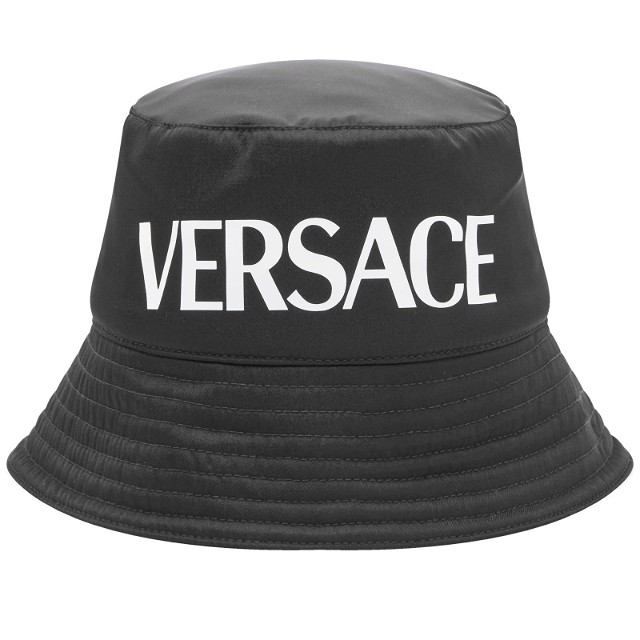 Kalapok Versace Reversible Bucket Hat Fekete | 1012704-1A09232-5B000