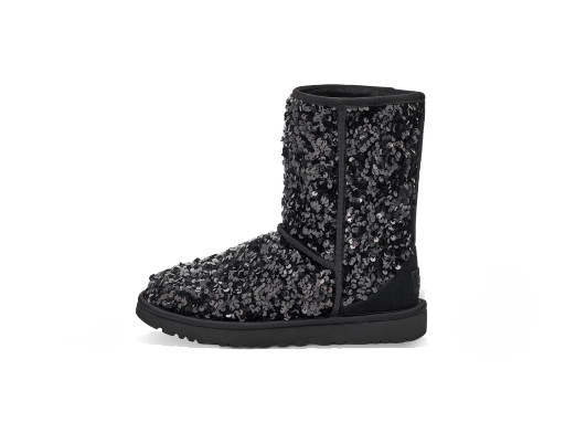 Sneakerek és cipők UGG Short Chunky Sequin Boot Fekete | 1130650-BLK