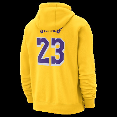Sweatshirt Nike NBA Los Angeles Lakers Club Sárga | DZ0003-733, 1