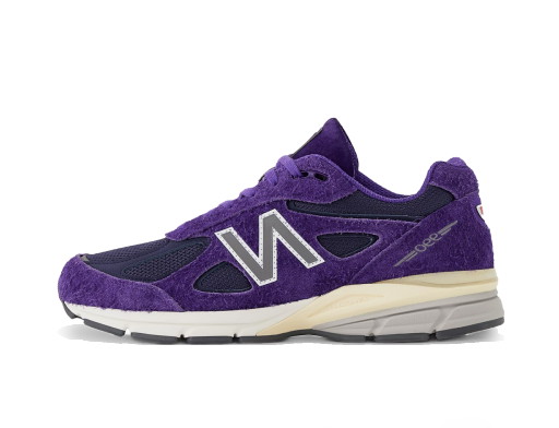 Sneakerek és cipők New Balance Teddy Santis x 990v4 Made in USA "Purple Suede" Orgona | U990TB4