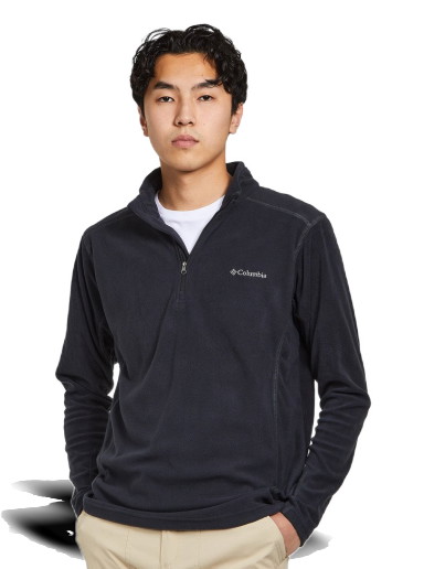 Sweatshirt Columbia Klamath Range II Half Zip Fekete | 1352472-010