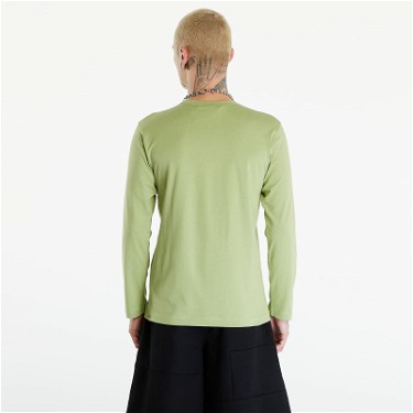 Póló Comme des Garçons SHIRT Long Sleeve Tee Knit Khaki Zöld | FM-T024 Khaki, 1