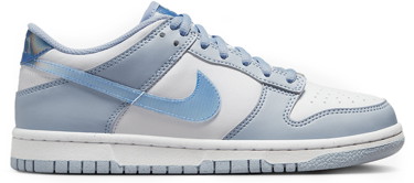 Sneakerek és cipők Nike Dunk Low Next Nature Blue Iridescent (GS) Kék | FJ4668-400, 0