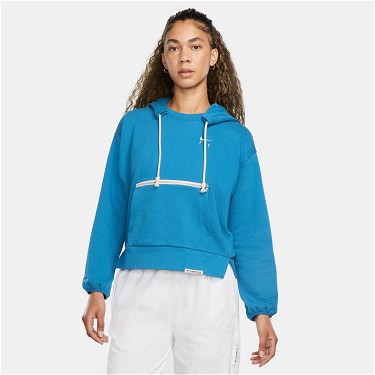 Sweatshirt Nike Dri-FIT Swoosh Fly Standard Issue Pullover Hoodie Kék | DA6483-457, 1