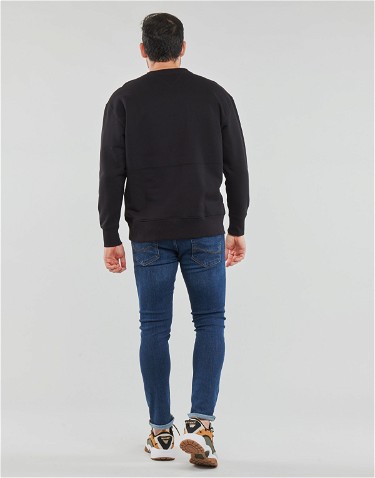 Sweatshirt Tommy Hilfiger REG MODERN CORP LOGO CREW SWEATSHIRT Fekete | DM0DM15029-BDS, 3