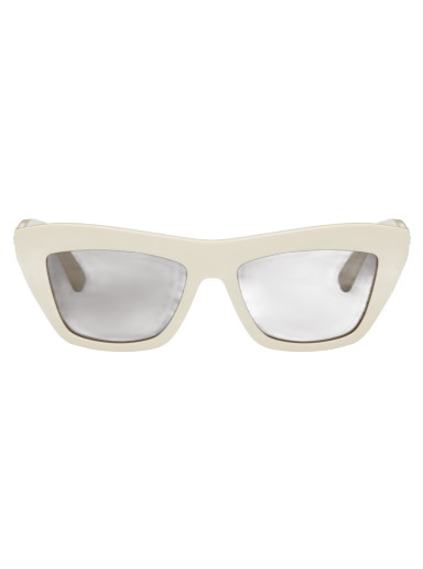 Napszemüveg Bottega Veneta Cat-Eye Sunglasses Fehér | BV1121S