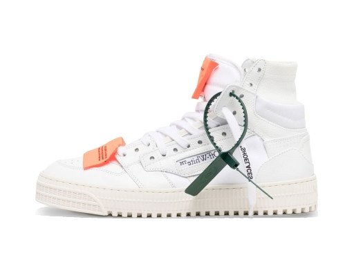 Sneakerek és cipők Off-White LEATHER HI TOP SNEAKERS Fehér | OMIA065C99LEA0010120