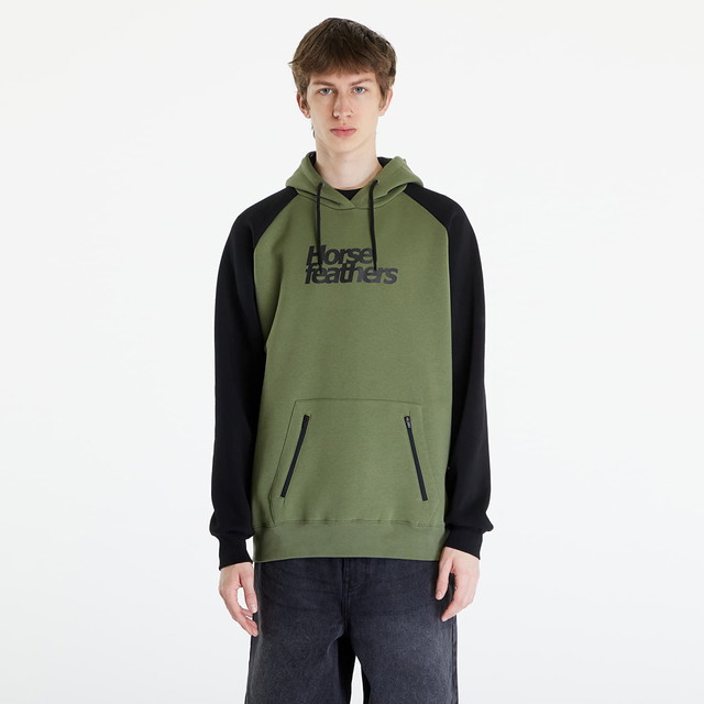 Sweatshirt Horsefeathers Flair Sweatshirt Loden Green Zöld | TM050C