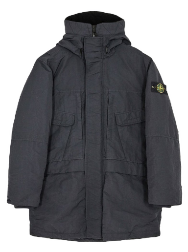 Dzsekik Stone Island Naslan Down TC Garment Dyed Jacket Fekete | 791542719-V0029