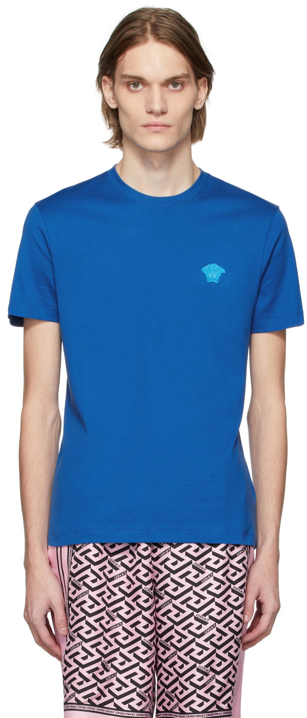 Póló Versace Medusa T-Shirt Kék | A89289 A228806