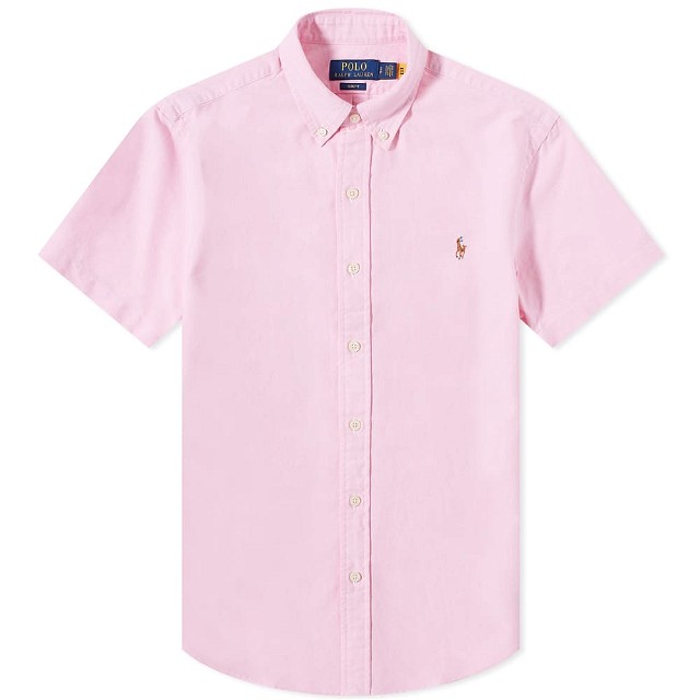 Ing Polo by Ralph Lauren Oxford Button Down Shirt Rózsaszín | 710787736002