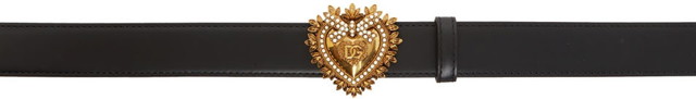 Övek Dolce & Gabbana Black Devotion Belt Fekete | BE1315 AK861
