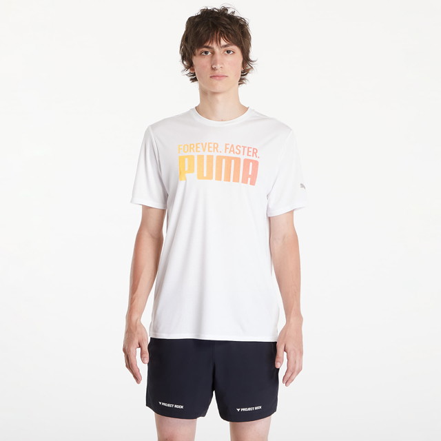 Run Favorties Forever Faster Tee M White
