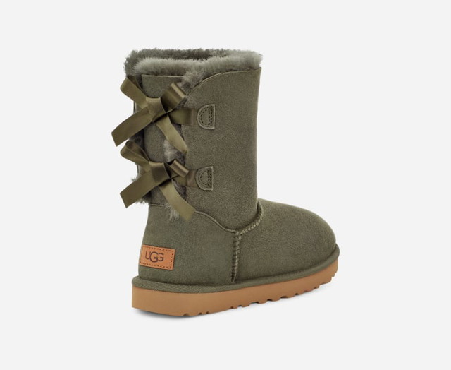 Sneakerek és cipők UGG ® Bailey BowII Calf Boots Zöld | 1016225-FRSN