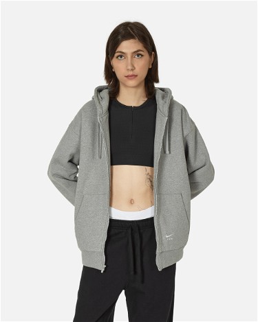 Sweatshirt Nike MMW Full-Zip Fleece Hoodie Grey Heather Szürke | DR5362-050, 0