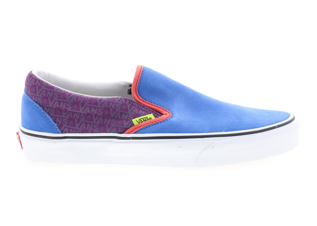 Sneakerek és cipők Vans Classic Slip-On Grape Juice Bright Marigold Türkizkék | VN0A4BV316V