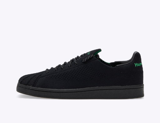Sneakerek és cipők adidas Originals Pharrell Williams x Superstar Primeknit Fekete | GX0195