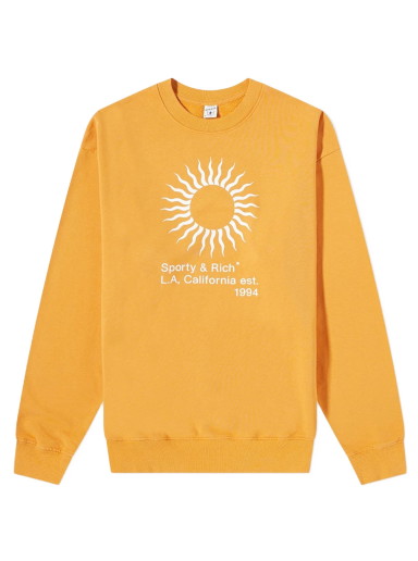 Pulóver Sporty & Rich Sunny Crewneck 
Narancssárga | CR482GO