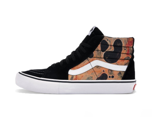 Sneakerek és cipők Vans Sk8-Hi Supreme x Andres Serrano Blood and Semen II Barna | VN0A347TRZW