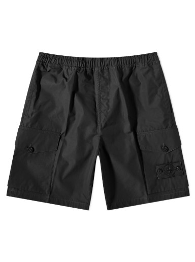 Rövidnadrág Stone Island Ghost Cargo Shorts Fekete | 7815L02F1-V0029