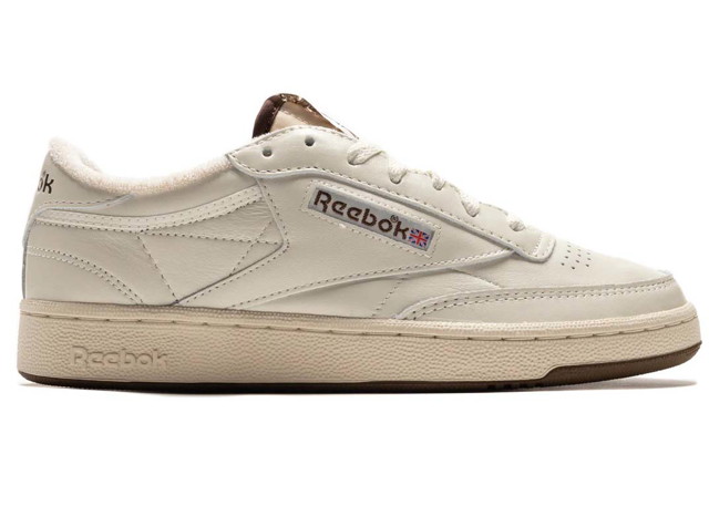 Sneakerek és cipők Reebok Club C 85 Vintage Chalk Paper White Brush Brown Bézs | HP3202