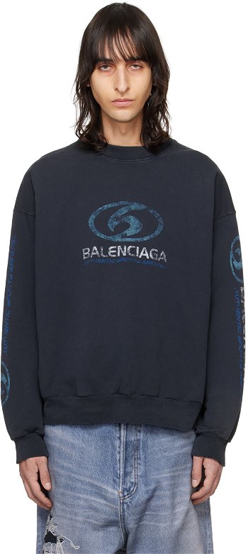 Balenciaga Oversized Sweatshirt 697869TPVU71412