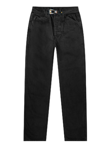 Farmer Objects IV Life Straight Leg Jeans Fekete | OBJ-001-301-02-0422