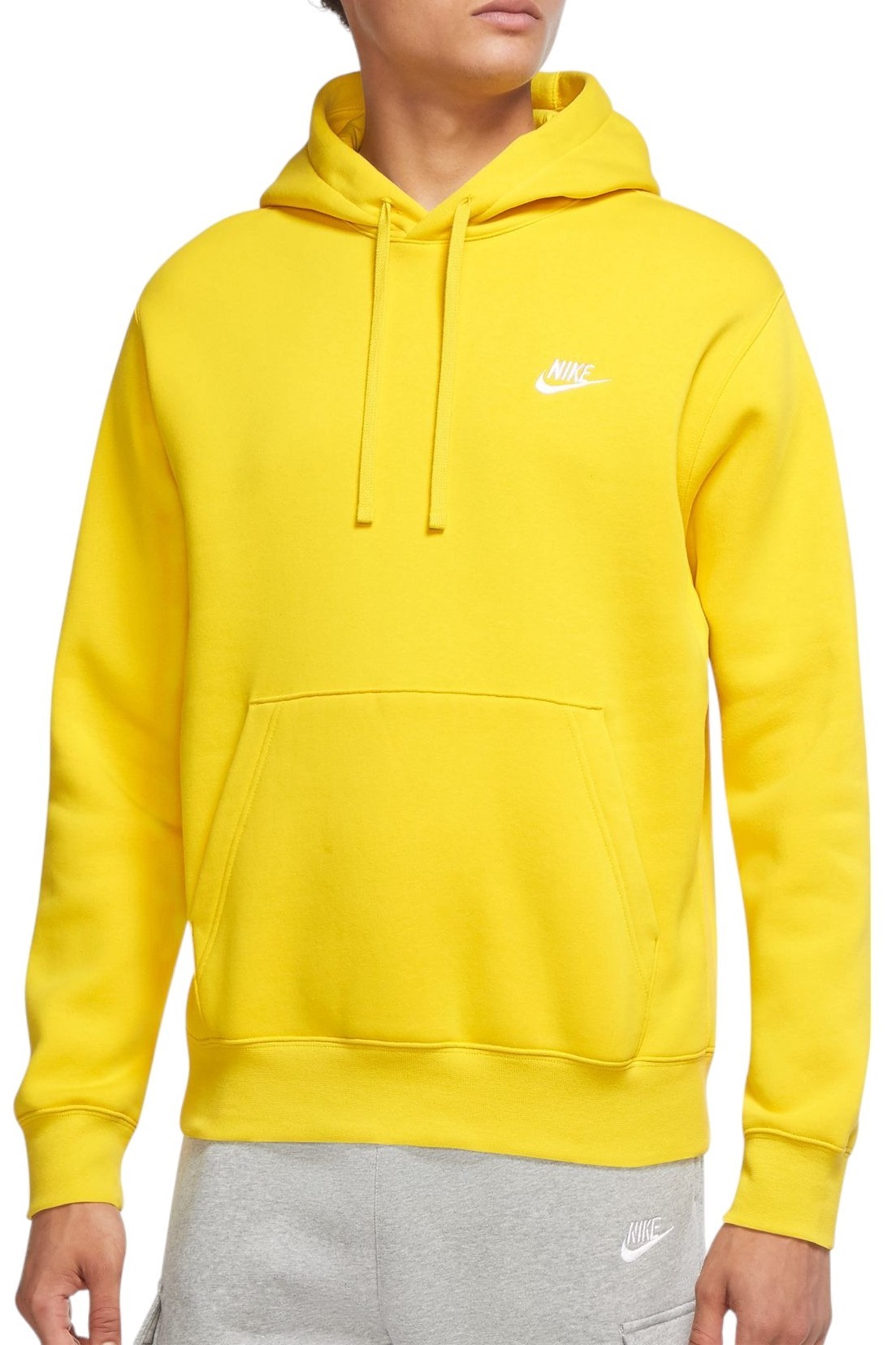 Sweatshirt Nike NSW CLUB HOODIE PO BB Sárga | bv2654-718, 0
