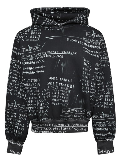 Sweatshirt MISBHV Basquiat Edition Discography II Hoodie Fekete | 122U225B