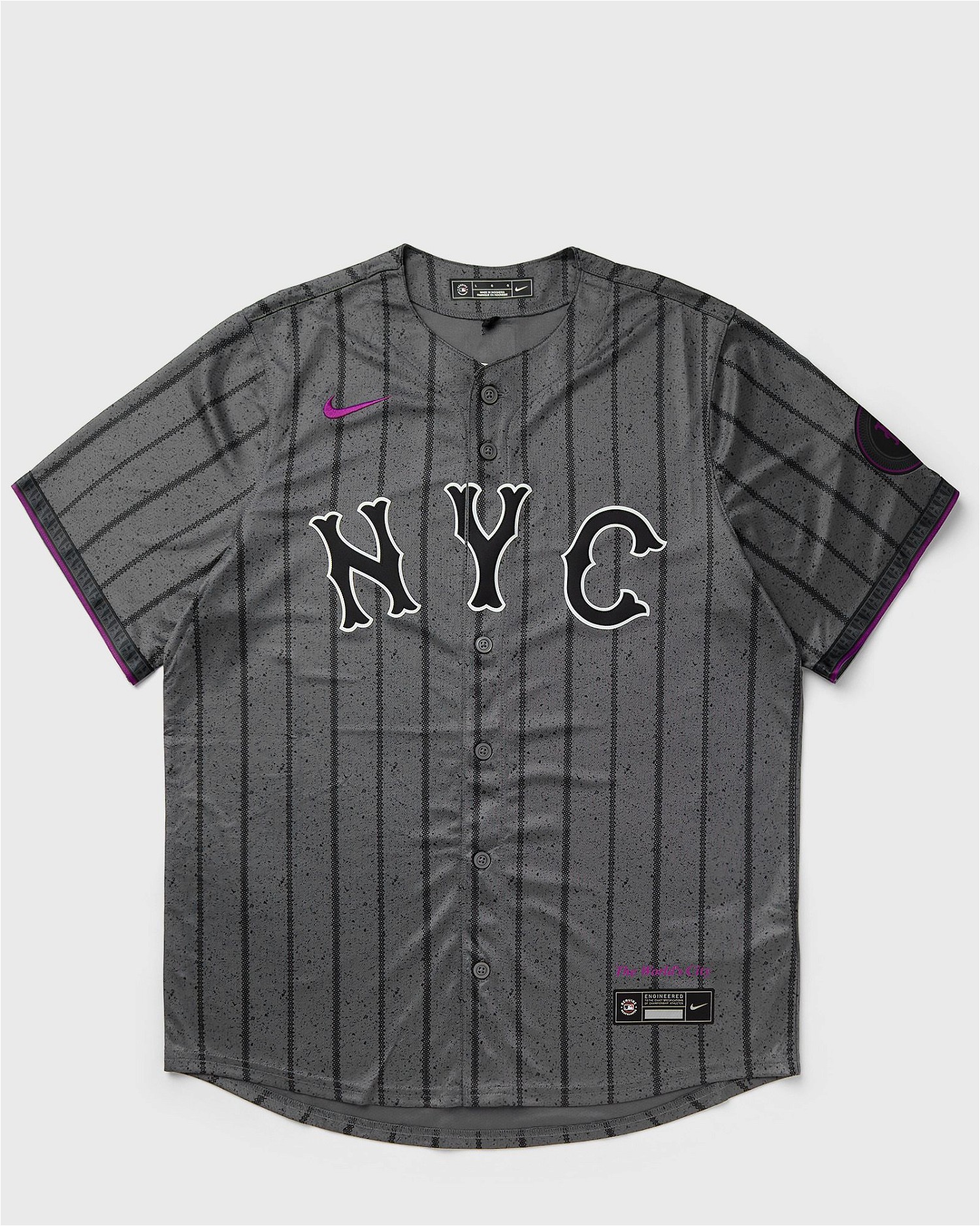 Sportmezek Nike MLB New York Mets Limited City Connect Jersey Szürke | TBC-T7LM-07YJ-NME-L23, 0