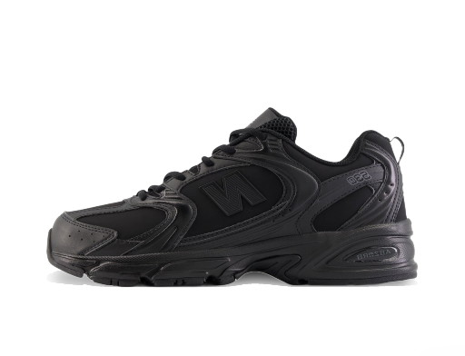 Sneakerek és cipők New Balance 530 Triple Black Leather Fekete | MR530NB