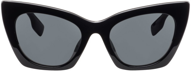 Napszemüveg Burberry Logo Detail Cat-Eye Frame Sunglasses Fekete | 0BE4372U 300187 8056597952347