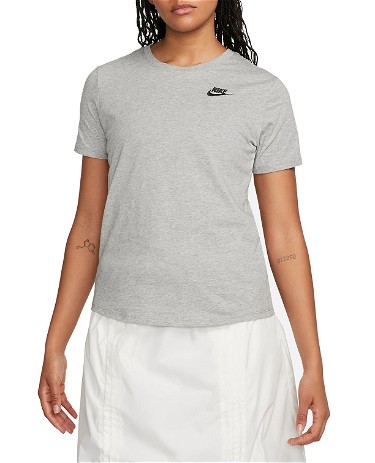 Póló Nike Sportswear Club Essentials T-Shirt Szürke | dx7902-063, 0