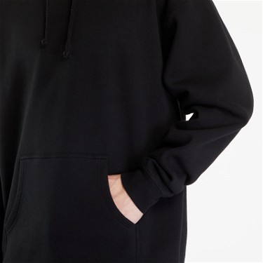 Sweatshirt Pleasures Vertical Hoodie Black Fekete | P24SU054 BLACK, 2