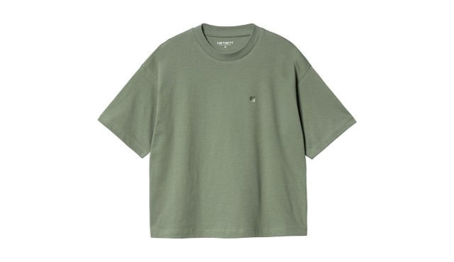 Póló Carhartt WIP W' S/S Chester T-Shirt Park Zöld | I030656_1YF_XX