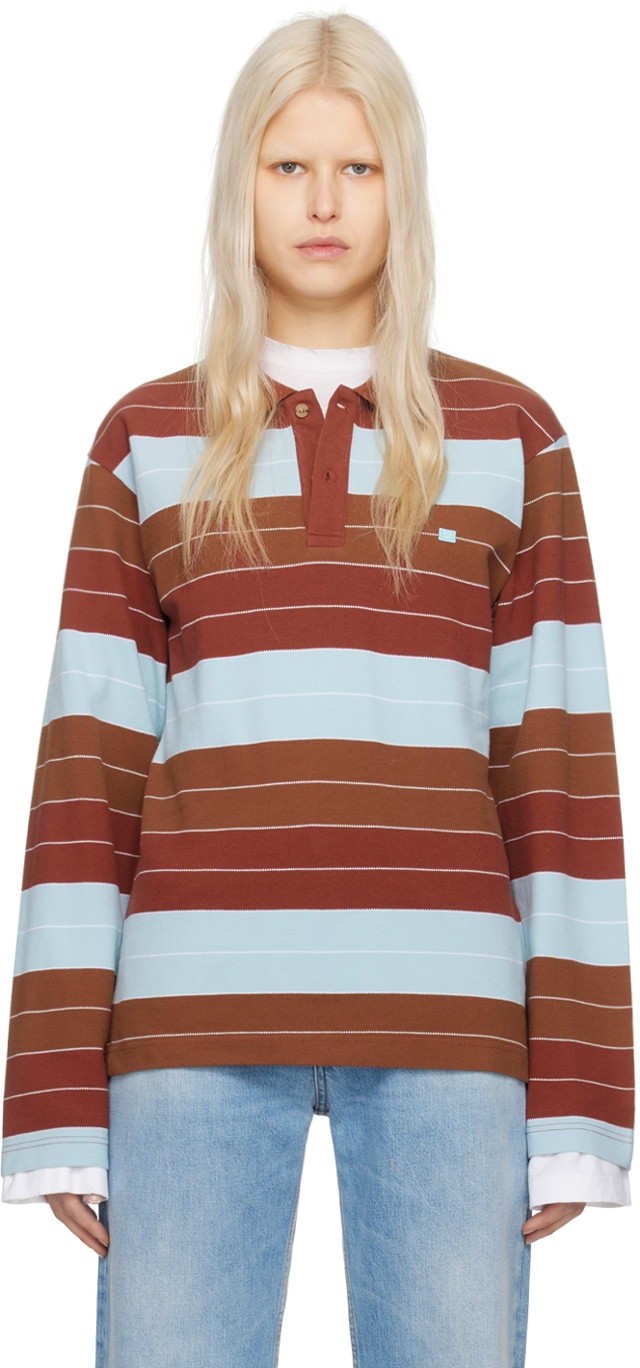 Stripe Polo Tee