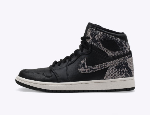 Korlátozott példányszámban Jordan Air Jordan 1 Retro High Premium "Snakeskin" W Fekete | AH7389-014