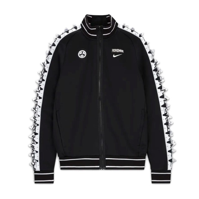 Dzsekik Nike Lab x Acronym Knit Jacket Black Fekete | CZ4673-010