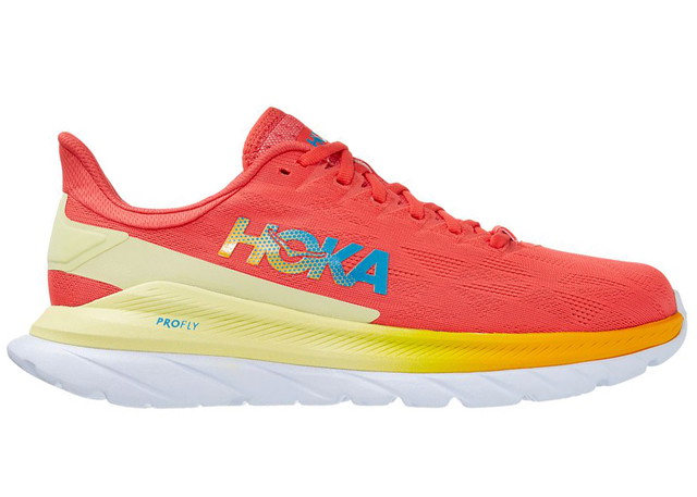 Sneakerek és cipők Hoka One One Mach 4 Hot Coral 
Piros | 1113528-HCSF