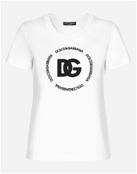 Jersey T-shirt With Dg Logo