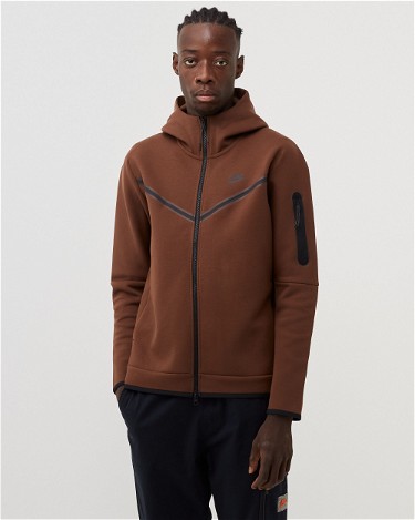 Sweatshirt Nike Hoodie Sportswear Tech Fleece Barna | cu4489-259, 0