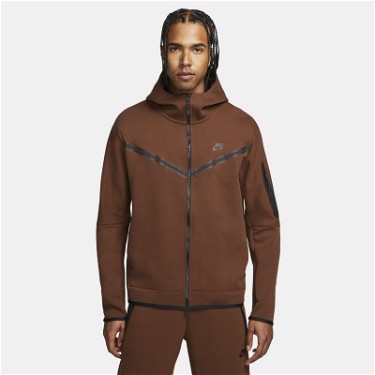 Sweatshirt Nike Hoodie Sportswear Tech Fleece Barna | cu4489-259, 2
