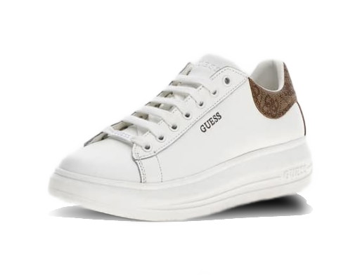 Sneakerek és cipők GUESS Vibo 4G Logo Sneakers Fehér | FL7VIBLEA12