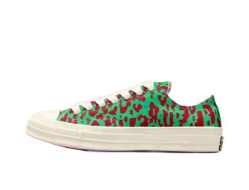 Sneakerek és cipők Converse GOLF Le FLEUR x Chuck Taylor All Star 70 Low "Digital Leopard Green" Zöld | A08167C