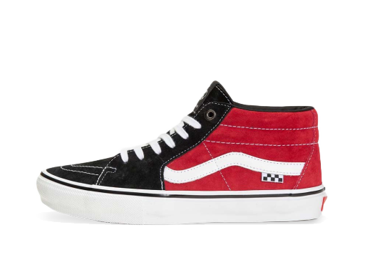 Sneakerek és cipők Vans Skate Grosso Mid Black Red White 
Piros | VN0A5FCG458