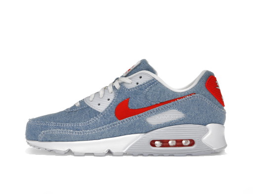 Sneakerek és cipők Nike Air Max 90 Denim Light Wash Kék | DV2120-900