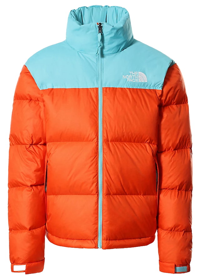 Puff dzsekik The North Face 1996 Retro Nuptse 700 Fill Packable Jacket Red Orange-Transantarctic Blue 
Narancssárga | NF0A3C8D1S0